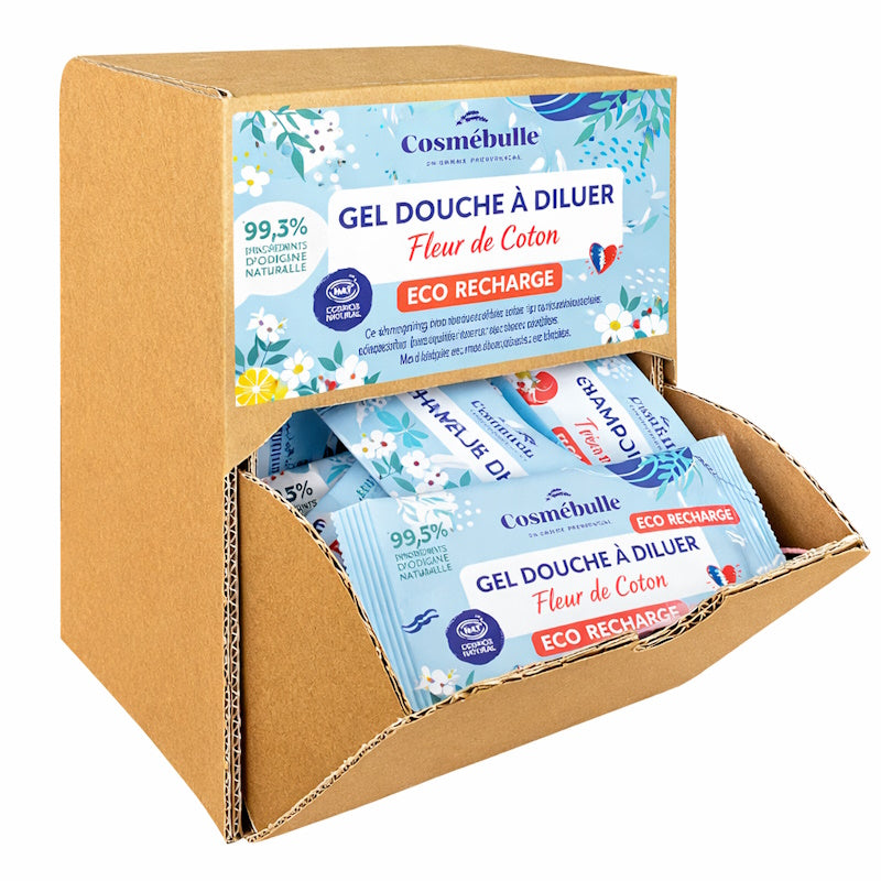 Gel douche à diluer - Fleur de coton