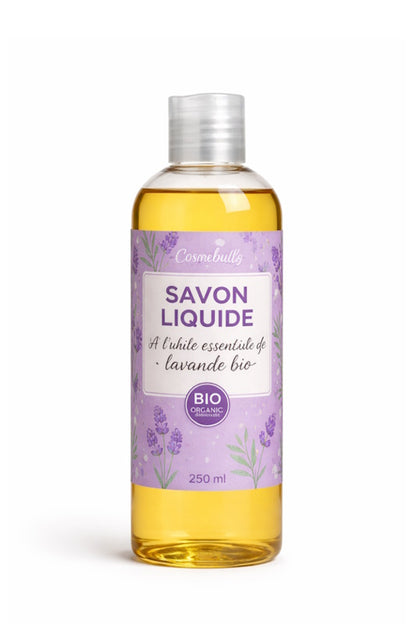 Savon liquide à l'huile essentielle de lavande Bio