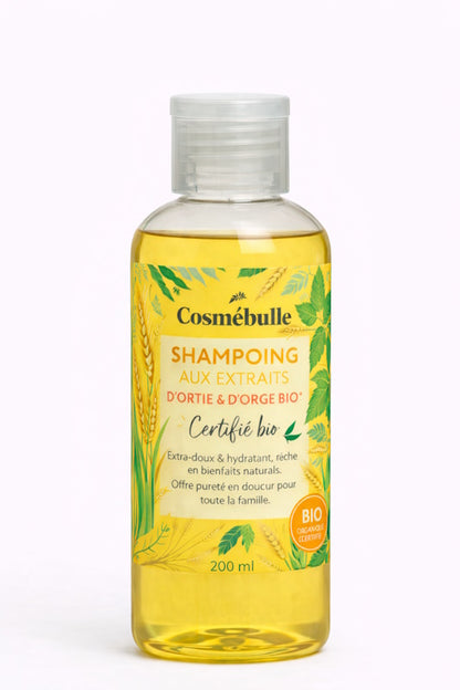 Shampoing Ortie & Orge bio