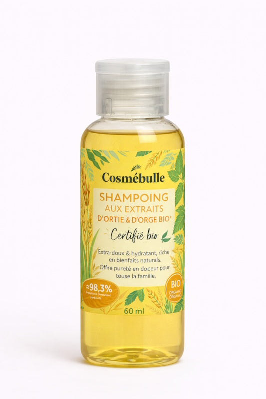 Shampoing Ortie & Orge bio